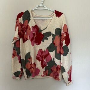 Loft Floral Sweater